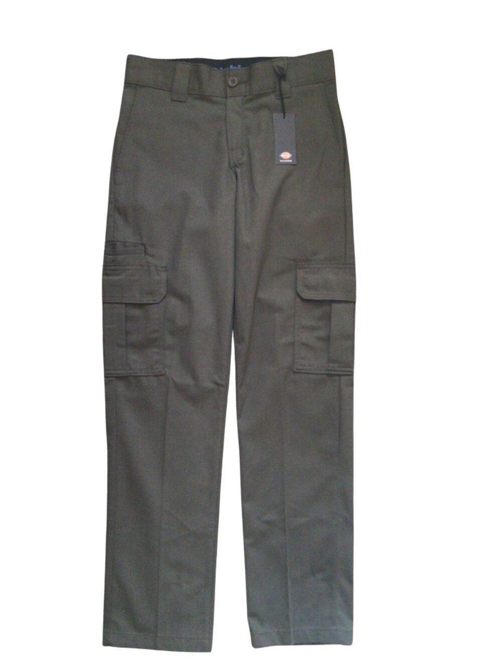NWT Dickies Pants Men’s 28 X 32 Olive Green Cargo Flex Woven Twill Skateboarding